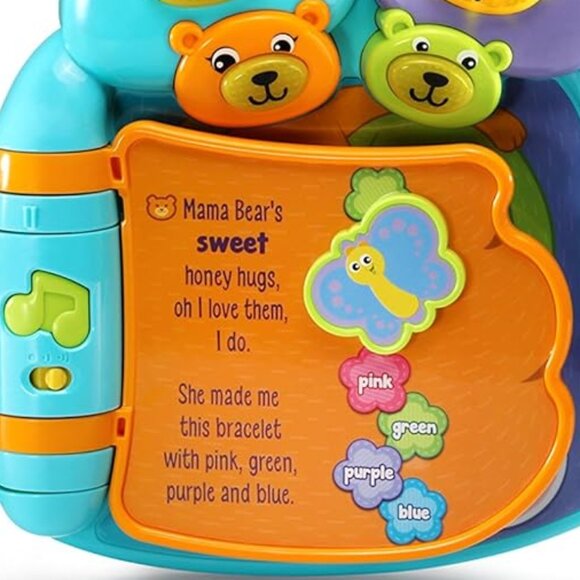 Leapfrog Hug & Learn Bears Book (English Version) for 6 months +Brand New - Picture 7 of 14